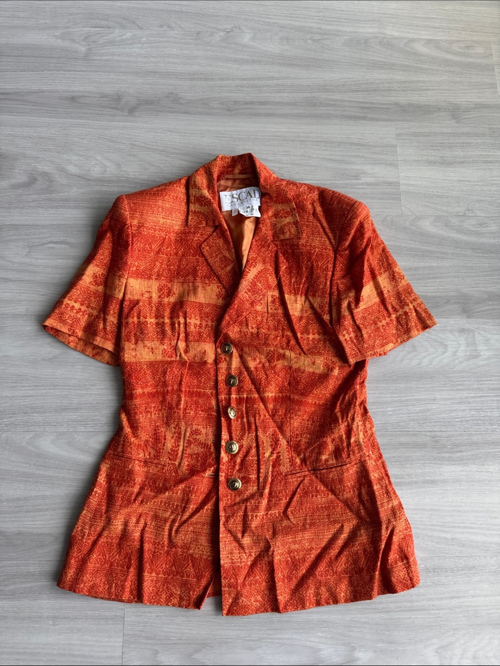 Escada Margaretha Ley short-sleeve blazer